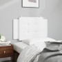 Weißes gepolstertes Bettkopfteil aus Kunstleder, 90 cm von vidaXL, Kopf- und Fußteile - Ref: Foro24-374837, Preis: 34,01 €, R...