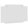 Cabecero de cama acolchado cuero sintético blanco 90 cm de vidaXL, Cabeceros y pies de cama - Ref: Foro24-374837, Precio: 34,...