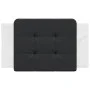 Cabecero de cama acolchado cuero sintético negro y blanco 90 cm de vidaXL, Cabeceros y pies de cama - Ref: Foro24-374842, Pre...