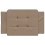 Cabecero de cama acolchado cuero sintético capuchino 90 cm de vidaXL, Cabeceros y pies de cama - Ref: Foro24-374840, Precio: ...