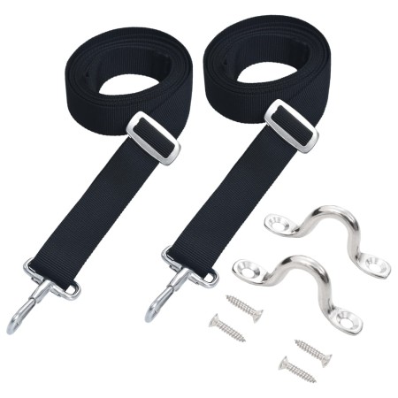 Riemen für Bimini-Top 2 Einheiten, Stoff und Edelstahl von vidaXL, Bootszubehör und -teile - Ref: Foro24-92388, Preis: 18,40 ...