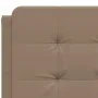 Gepolstertes Bettkopfteil aus Cappuccino-Kunstleder, 120 cm von vidaXL, Kopf- und Fußteile - Ref: Foro24-374854, Preis: 40,73...