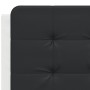 Gepolstertes Kopfteil Kunstleder schwarz weiß 120 cm von vidaXL, Kopf- und Fußteile - Ref: Foro24-374856, Preis: 37,90 €, Rab...