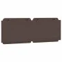 Brown synthetic leather padded headboard 140 cm by vidaXL, Headboards and footboards - Ref: Foro24-374861, Price: 44,55 €, Di...