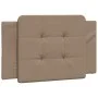 Bed frame with LED cappuccino synthetic leather 100x200 cm by vidaXL, Beds and slatted bases - Ref: Foro24-3214093, Price: 13...