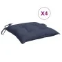 Cojines para silla 4 uds tela Oxford azul marino 40x40x7 cm de vidaXL, Cojines para sillas y sofás - Ref: Foro24-378856, Prec...