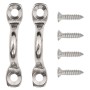 Riemen für Bimini-Top 2 Einheiten, Stoff und Edelstahl von vidaXL, Bootszubehör und -teile - Ref: Foro24-92388, Preis: 18,40 ...