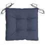 Cojines para silla 4 uds tela Oxford azul marino 40x40x7 cm de vidaXL, Cojines para sillas y sofás - Ref: Foro24-378856, Prec...