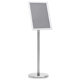 A4 Aluminum Alloy Silver Floor Standing Poster Stand by vidaXL, Counters - Ref: Foro24-51209, Price: 32,94 €, Discount: %