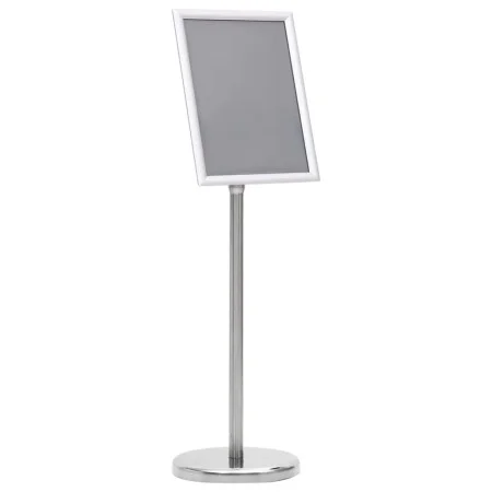 A4 Aluminum Alloy Silver Floor Standing Poster Stand by vidaXL, Counters - Ref: Foro24-51209, Price: 32,94 €, Discount: %