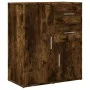 Sideboard aus geräuchertem Eichenholzwerkstoff, 60 x 31 x 70 cm von vidaXL, Sideboards - Ref: Foro24-840482, Preis: 76,79 €, ...