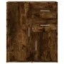 Sideboard aus geräuchertem Eichenholzwerkstoff, 60 x 31 x 70 cm von vidaXL, Sideboards - Ref: Foro24-840482, Preis: 76,79 €, ...