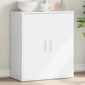 White engineered wood sideboard 79x38x80 cm by vidaXL, Sideboards - Ref: Foro24-840513, Price: 94,13 €, Discount: %