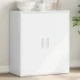 White engineered wood sideboard 79x38x80 cm by vidaXL, Sideboards - Ref: Foro24-840513, Price: 94,13 €, Discount: %