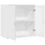 White engineered wood sideboard 79x38x80 cm by vidaXL, Sideboards - Ref: Foro24-840513, Price: 94,13 €, Discount: %