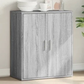 Sonoma gray engineered wood sideboard 79x38x80 cm by vidaXL, Sideboards - Ref: Foro24-840518, Price: 92,96 €, Discount: %