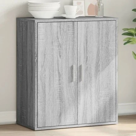Sonoma graues Sideboard aus Holzwerkstoff, 79 x 38 x 80 cm von vidaXL, Sideboards - Ref: Foro24-840518, Preis: 96,45 €, Rabat...