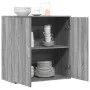 Sonoma graues Sideboard aus Holzwerkstoff, 79 x 38 x 80 cm von vidaXL, Sideboards - Ref: Foro24-840518, Preis: 96,45 €, Rabat...