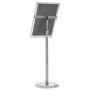 A4 Aluminum Alloy Silver Floor Standing Poster Stand by vidaXL, Counters - Ref: Foro24-51209, Price: 32,94 €, Discount: %