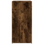 Smoked oak engineered wood sideboard 79x38x80 cm by vidaXL, Sideboards - Ref: Foro24-840524, Price: 100,24 €, Discount: %