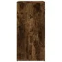 Smoked oak engineered wood sideboard 79x38x80 cm by vidaXL, Sideboards - Ref: Foro24-840524, Price: 99,20 €, Discount: %