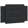 Bed frame with headboard black synthetic leather 80x200 cm by vidaXL, Beds and slatted bases - Ref: Foro24-3208142, Price: 12...