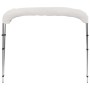 Weiße 3-Bogen-Bimini-Markise 183x180x137 cm von vidaXL, Aufbewahrungsabdeckungen für Boote - Ref: Foro24-92361, Preis: 138,04...