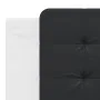 Bed frame with black and white synthetic leather headboard by vidaXL, Beds and slatted bases - Ref: Foro24-3208204, Price: 22...