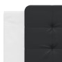 Bettgestell mit schwarz-weißem Kopfteil aus Kunstleder von vidaXL, Betten und Lattenroste - Ref: Foro24-3208204, Preis: 232,8...