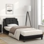 Bett mit schwarzer Kunstledermatratze 80x200 cm von vidaXL, Betten und Lattenroste - Ref: Foro24-3208824, Preis: 251,56 €, Ra...