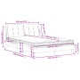 Bett mit weißer Kunstledermatratze 120x200 cm von vidaXL, Betten und Lattenroste - Ref: Foro24-3208853, Preis: 366,57 €, Raba...
