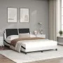 Bett mit schwarz-weißer Kunstledermatratze 120x200 cm von vidaXL, Betten und Lattenroste - Ref: Foro24-3208858, Preis: 346,48...