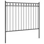 Valla de jardín acero negro 1,7x1,2 m de vidaXL, Paneles de vallas - Ref: Foro24-146314, Precio: 80,37 €, Descuento: %