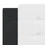 Bed with black and white synthetic leather mattress 180x200 cm by vidaXL, Beds and slatted bases - Ref: Foro24-3208885, Price...