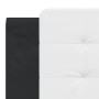Cama con colchón cuero sintético negro y blanco 180x200 cm de vidaXL, Camas y somieres - Ref: Foro24-3208885, Precio: 443,07 ...