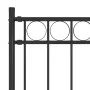 Valla de jardín acero negro 1,7x1,2 m de vidaXL, Paneles de vallas - Ref: Foro24-146314, Precio: 80,37 €, Descuento: %