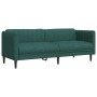 2-piece sofa set dark green fabric by vidaXL, Sofas - Ref: Foro24-3209242, Price: 648,02 €, Discount: %