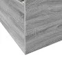 Sonoma gray engineered wood bed with drawers 140x200 cm by vidaXL, Beds and slatted bases - Ref: Foro24-3280298, Price: 150,2...