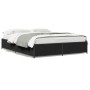 Estructura de cama madera de ingeniería y metal negro 120x190cm de vidaXL, Camas y somieres - Ref: Foro24-3279862, Precio: 12...