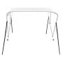 White 3-arch Bimini awning 183x196x137 cm by vidaXL, Boat storage covers - Ref: Foro24-92362, Price: 142,34 €, Discount: %