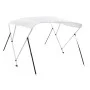 White 3-arch Bimini awning 183x196x137 cm by vidaXL, Boat storage covers - Ref: Foro24-92362, Price: 142,34 €, Discount: %