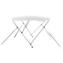 White 3-arch Bimini awning 183x196x137 cm by vidaXL, Boat storage covers - Ref: Foro24-92362, Price: 142,34 €, Discount: %