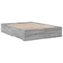 Sonoma gray engineered wood bed with drawers 120x200 cm by vidaXL, Beds and slatted bases - Ref: Foro24-3280396, Price: 160,5...