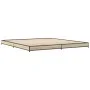 Estructura cama madera ingeniería metal roble Sonoma 200x200 cm de vidaXL, Camas y somieres - Ref: Foro24-845127, Precio: 103...