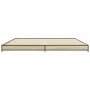 Estructura cama madera ingeniería metal roble Sonoma 200x200 cm de vidaXL, Camas y somieres - Ref: Foro24-845127, Precio: 103...