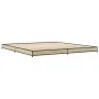 Estructura cama madera ingeniería metal roble Sonoma 200x200 cm de vidaXL, Camas y somieres - Ref: Foro24-845127, Precio: 103...