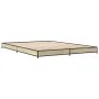 Bettgestell aus Sonoma-Eiche-Metallwerkstoff, 120 x 200 cm von vidaXL, Betten und Lattenroste - Ref: Foro24-845152, Preis: 86...
