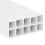 PVC cable ducts 100x40 mm 10 m by vidaXL, Cabling - Ref: Foro24-155919, Price: 53,92 €, Discount: %