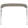 Bimini-Top mit 3 Bögen grau 184x170x133 cm von vidaXL, Aufbewahrungsabdeckungen für Boote - Ref: Foro24-94799, Preis: 169,41 ...