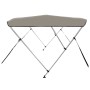 Bimini-Top mit 3 Bögen grau 182x184x136 cm von vidaXL, Aufbewahrungsabdeckungen für Boote - Ref: Foro24-94800, Preis: 154,40 ...